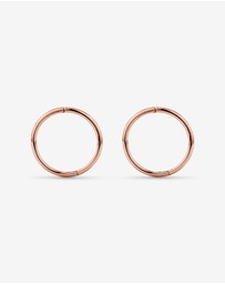 Michael Hill - 12mm Sleepers in 10kt Rose Gold