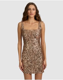 Romance by Honey and Beau - Presley Sequin Mini Dress