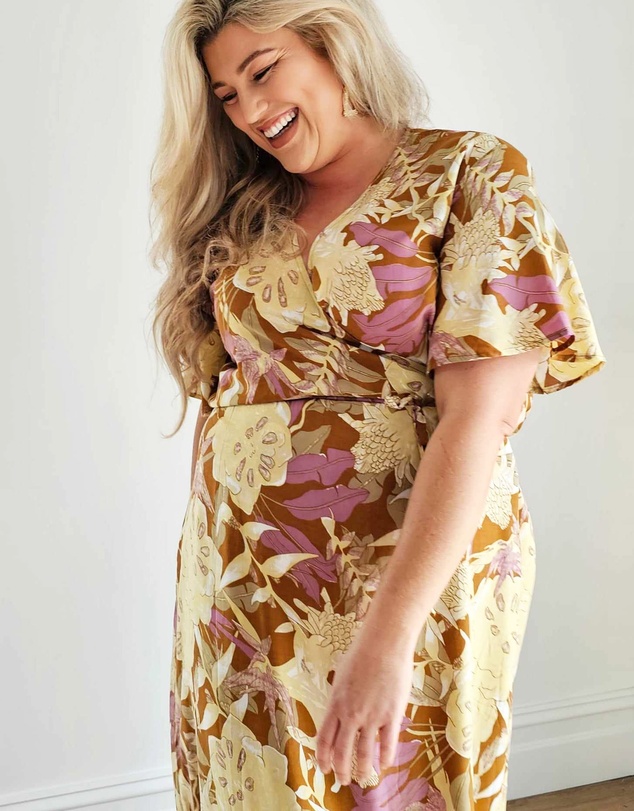 Hope & Harvest - Hadley Maxi Wrap Dress