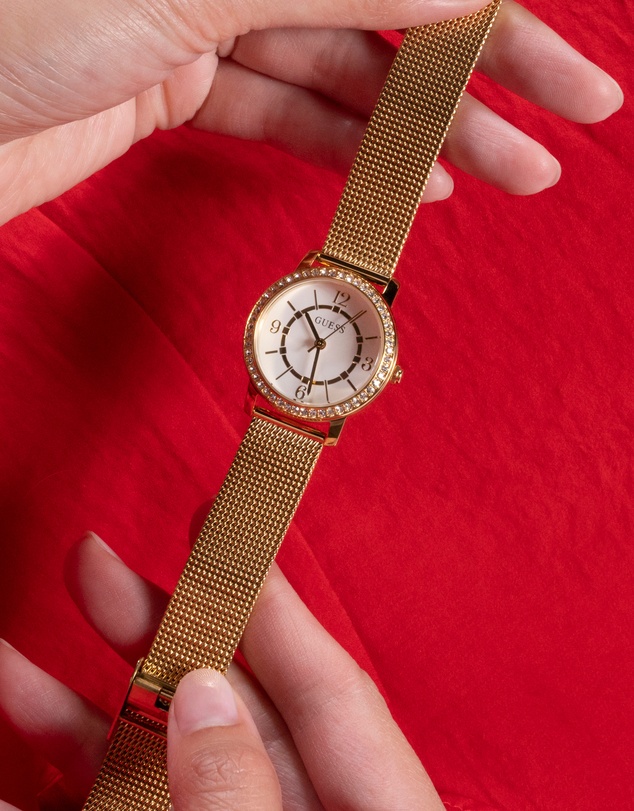 GUESS - Melody Gold Tone Mesh