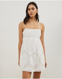 Atmos&Here - Cora Embroidered Mini Dress