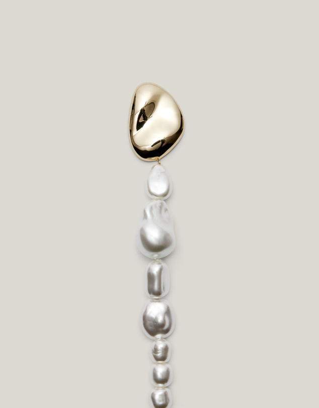 Witchery - Olive Pearl Necklace