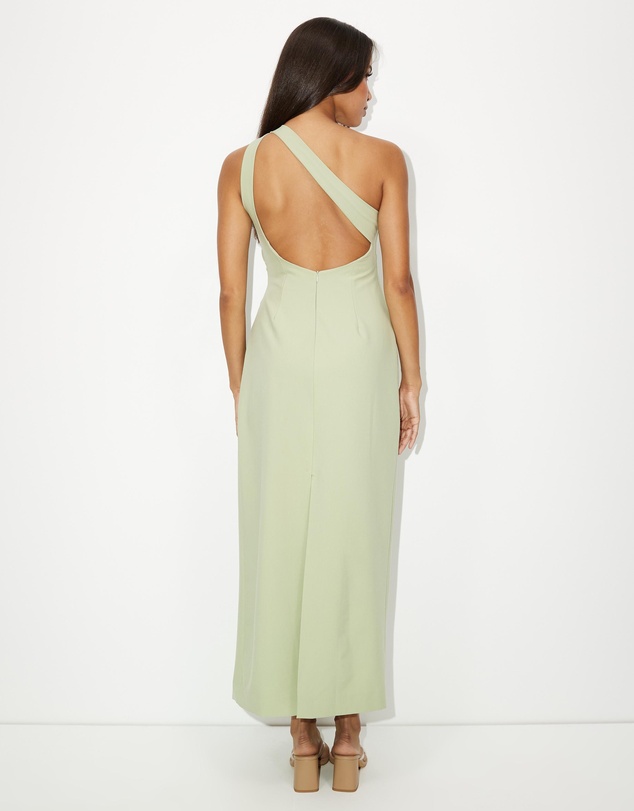 Dazie - Violet One Shoulder Cut Out Midi Dress