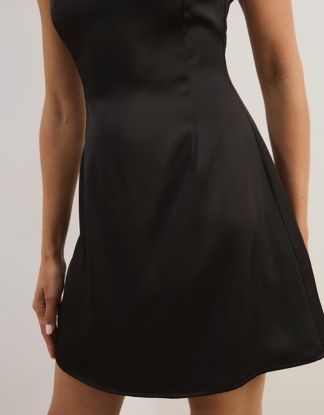 Atmos&Here - Janie Satin Mini Dress