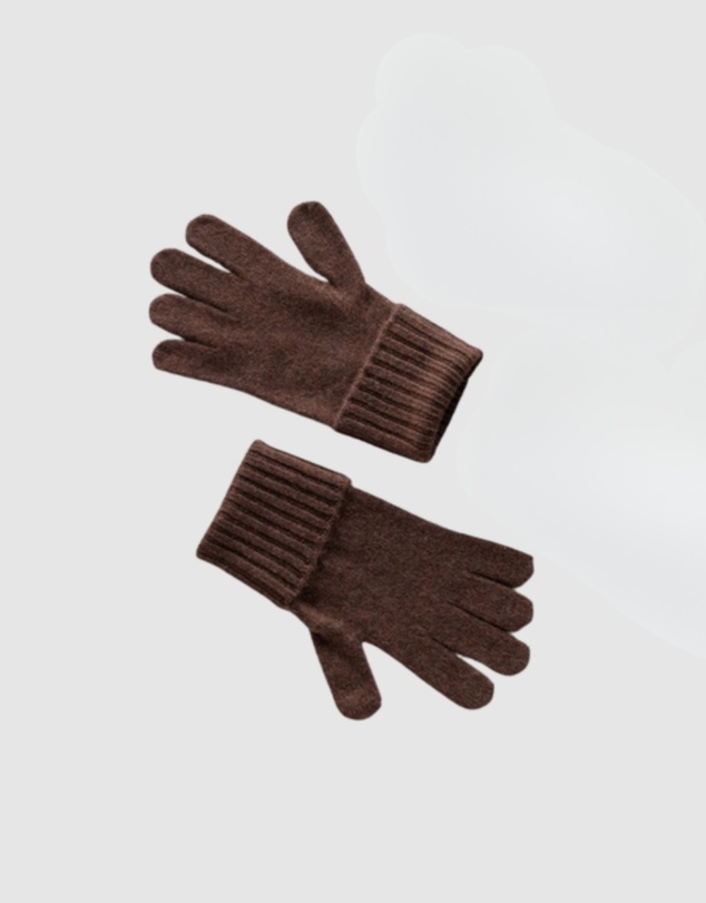 SILK MAGNOLIA - Cashmere Gloves
