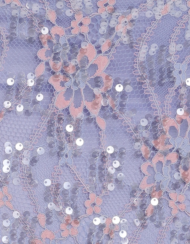 Petal & Pup - Yonder Sheer Lace Tee Top - Purple