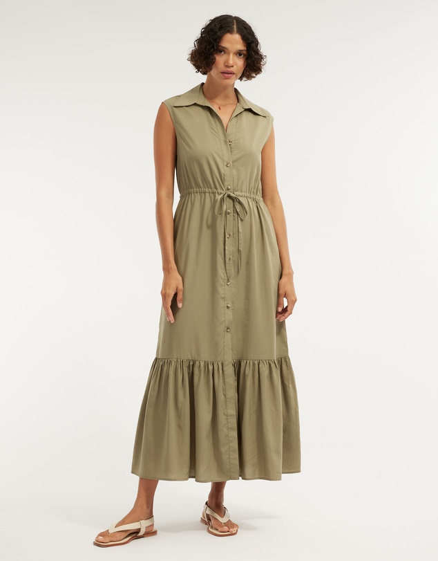 Amelius - Kate Buttoned Maxi Dress