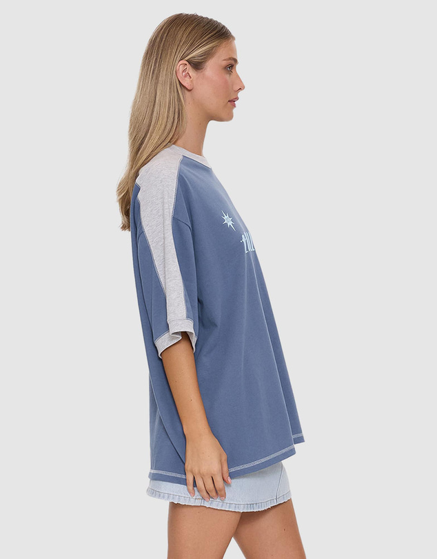 Thrills - Hot Shot Panelled Oversized Tee