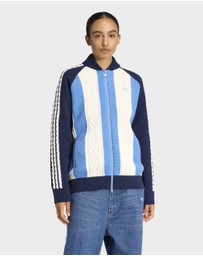 adidas Originals - ADIDAS ORIGINALS ARCHIVE CUTLINE KNIT TRACK TOP Womens