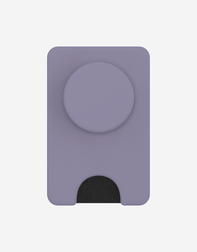 PopSockets - PopWallet+ MagSafe Softgoods Phone Wallet Card Holder+ Magnetic Adapter Ring