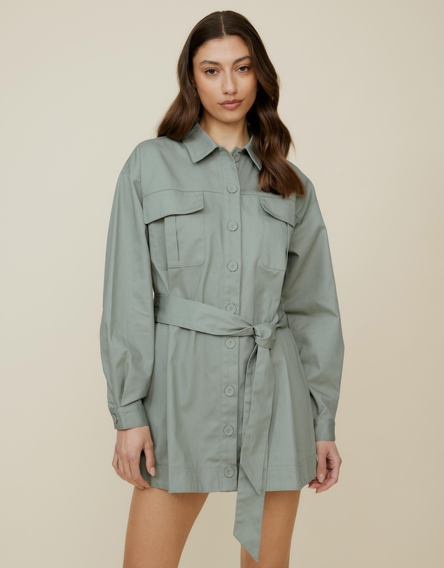The Fated - Tara Shirt Dress