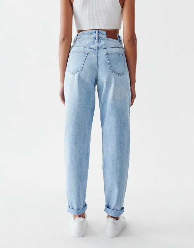 Calli - Turn Up Jeans