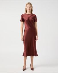 Third Form - Crush Bias Tee Midi Dress