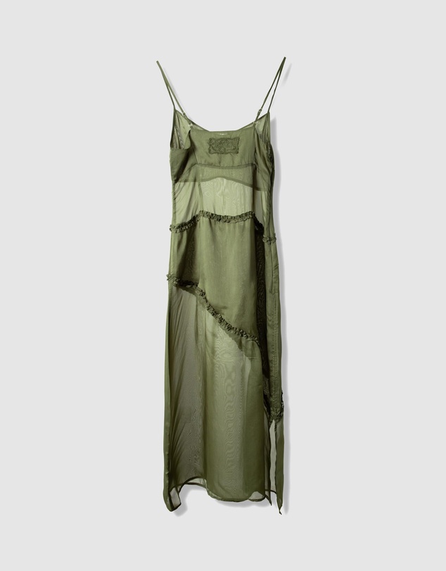 Damson Madder - Sasha Ruffle Slip Dress