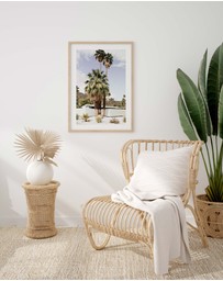 Olive et Oriel - Palm Springs Streets Art Print