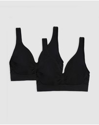Ambra - 2 Pack Bare Essentials Recycled Nylon Shaper Bra