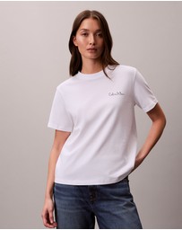Calvin Klein Jeans - Script Logo Graphic Classic T-Shirt