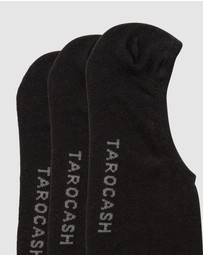 Tarocash - Bamboo 3 Pk Invisible Sock