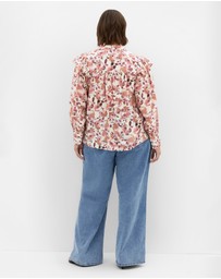 City Chic - Selena Print Shirt