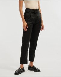 Amelius - Azure Linen Pant