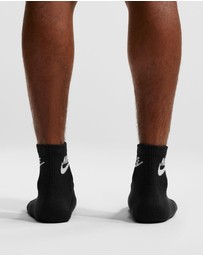 Nike - 3-Pack Everyday Elevated Ankle Socks