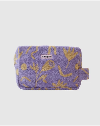 Mosey Me - Floral Dreams Terry Toiletry Bag