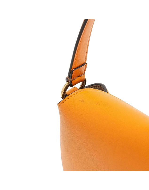 Pre-Loved by Azura Reborn - Pre-Loved Small Leather Croissant Hobo Bag