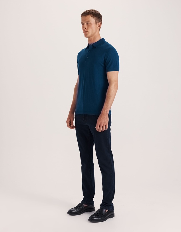 SABA - Miramar Cotton Wool Knit Polo