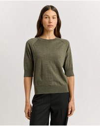 Toorallie - Extrafine Raglan Sleeve Top
