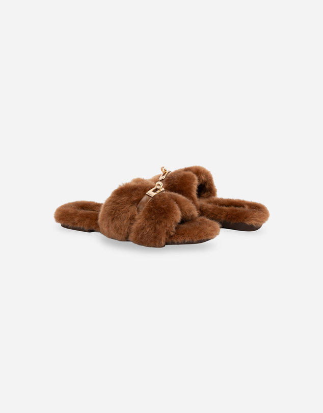 Ozwear Connection Uggs - Ugg Stella Charm Shearling Slide