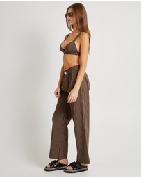 Subtitled - Poppy Stripe Bralette