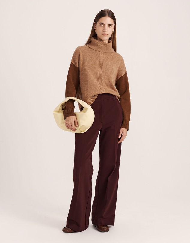 SABA - Claudia Wool Colour Block Knit