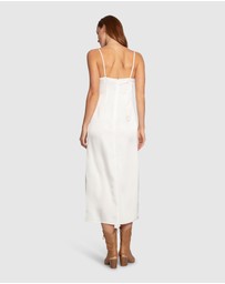 Belle & Bloom - Smoke and Mirror Midi Slip Dress