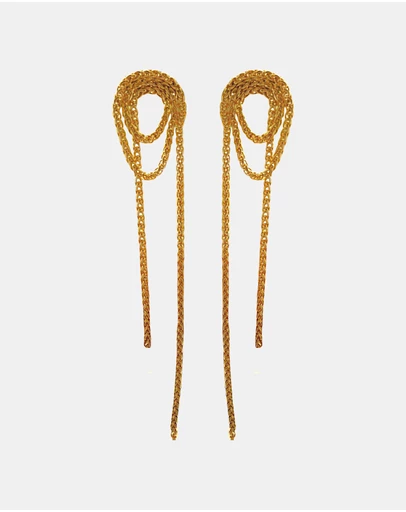 Sonne Jewellery - Caroline Chain Earrings