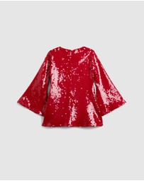 Bardot Junior - Freja Sequin Mini Dress - Kids-Teens