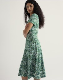Seasalt - Seasalt Cornwall Green S/S April Dress