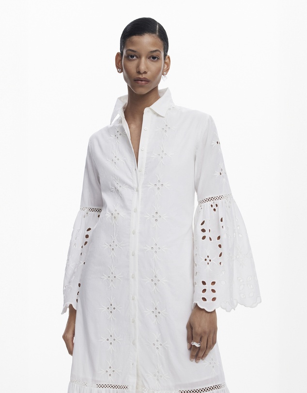 Desigual - Cut-out shirt dress