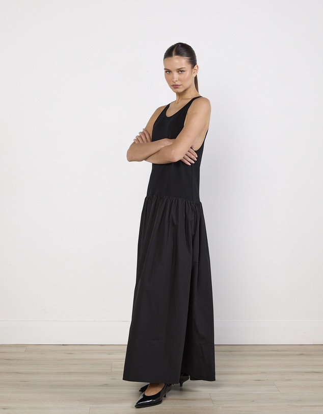 Cirkular - Pre-Loved - Solaqua Marlo Dress in Noir