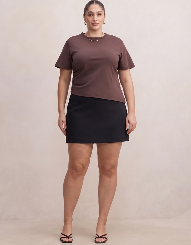 Forever New Curve - Claire Curve Mini Skort