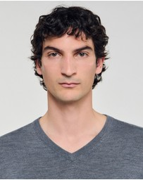 Sandro - Vneck Merinos Sweater