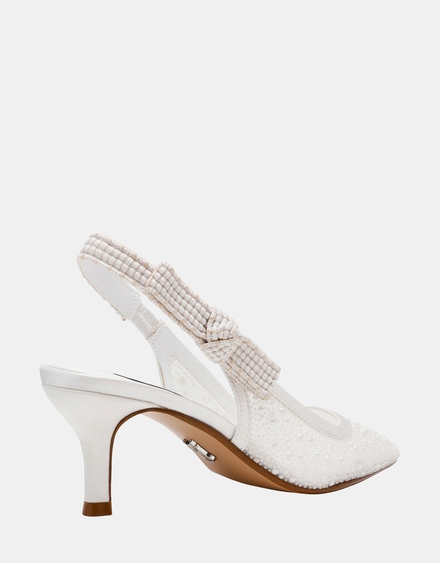 Steve Madden - Ensemble-P White Heels