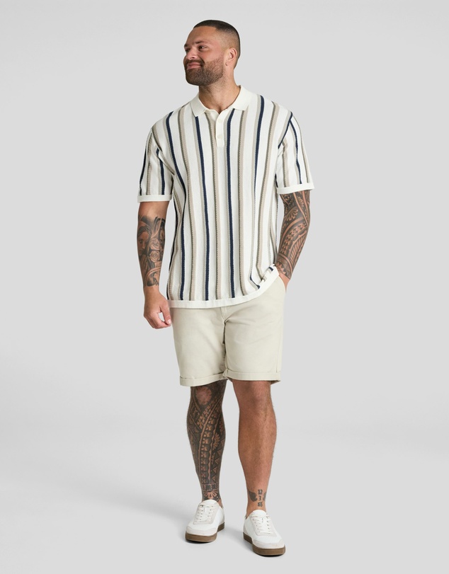 Johnny Bigg - Logan Stripe Knit Polo