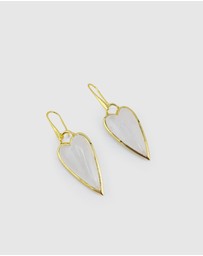 Miz Casa and Co - Priya Heart Earrings