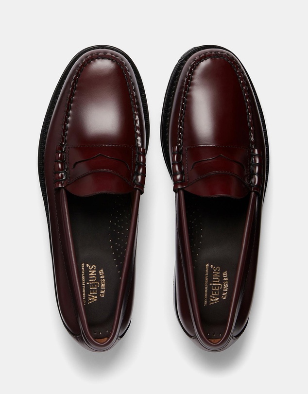 G. H. BASS - ICONIC EXCLUSIVE - Weejun Heritage Larson Moc Penny Loafers