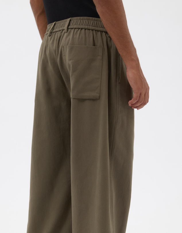 AERE - Organic Cotton Barrel Leg Pants