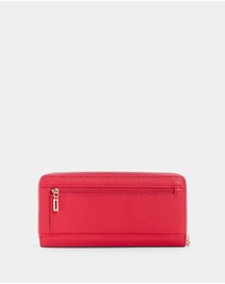 GUESS - Sandrine Large Zip Around Wallet