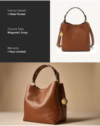 Fossil - Jessie Brown Crossbody Bag