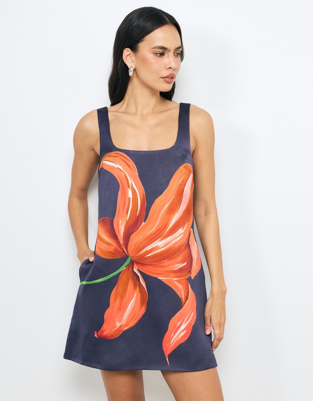 AERE - Neroli Structured Mini Dress