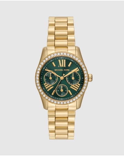 Michael Kors - Lexington Gold Tone Analogue Watch