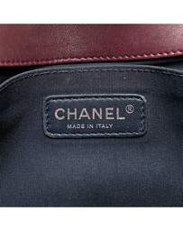 Pre-Loved by Azura Reborn - Pre-Loved chanel Chanel 19 Burgundy Tweed Velvet Shoulder Bag